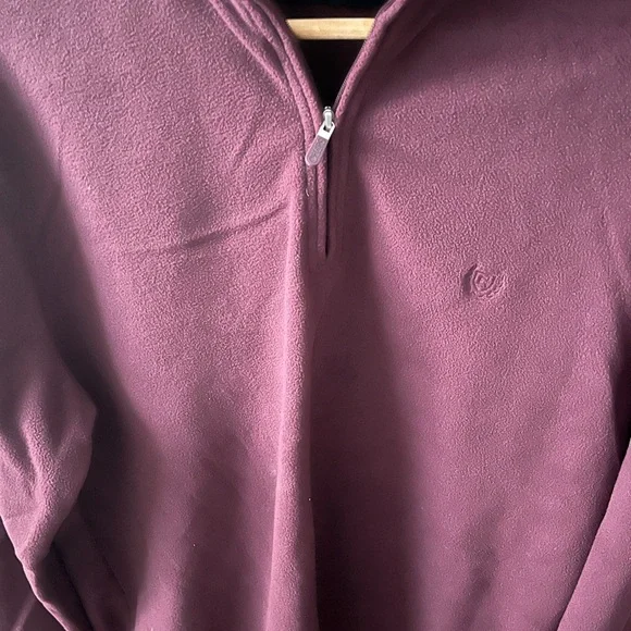 Chaps Zip Sweater - Picture 3 of 4